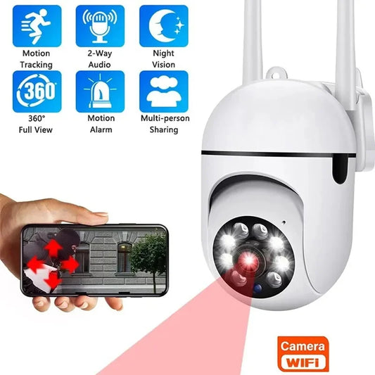 Cámara WiFi de 3MP para el hogar, nocturno y control por dispositivos móvil