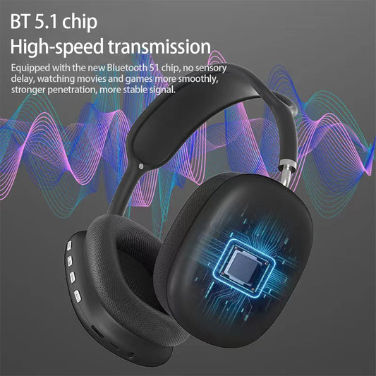 P9 Wireless Bluetooth, audífonos multifuncionales